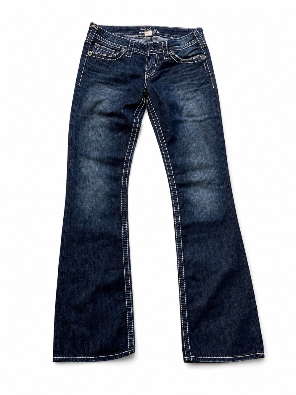PIONEER Dark Blue Flared Women's Jeans